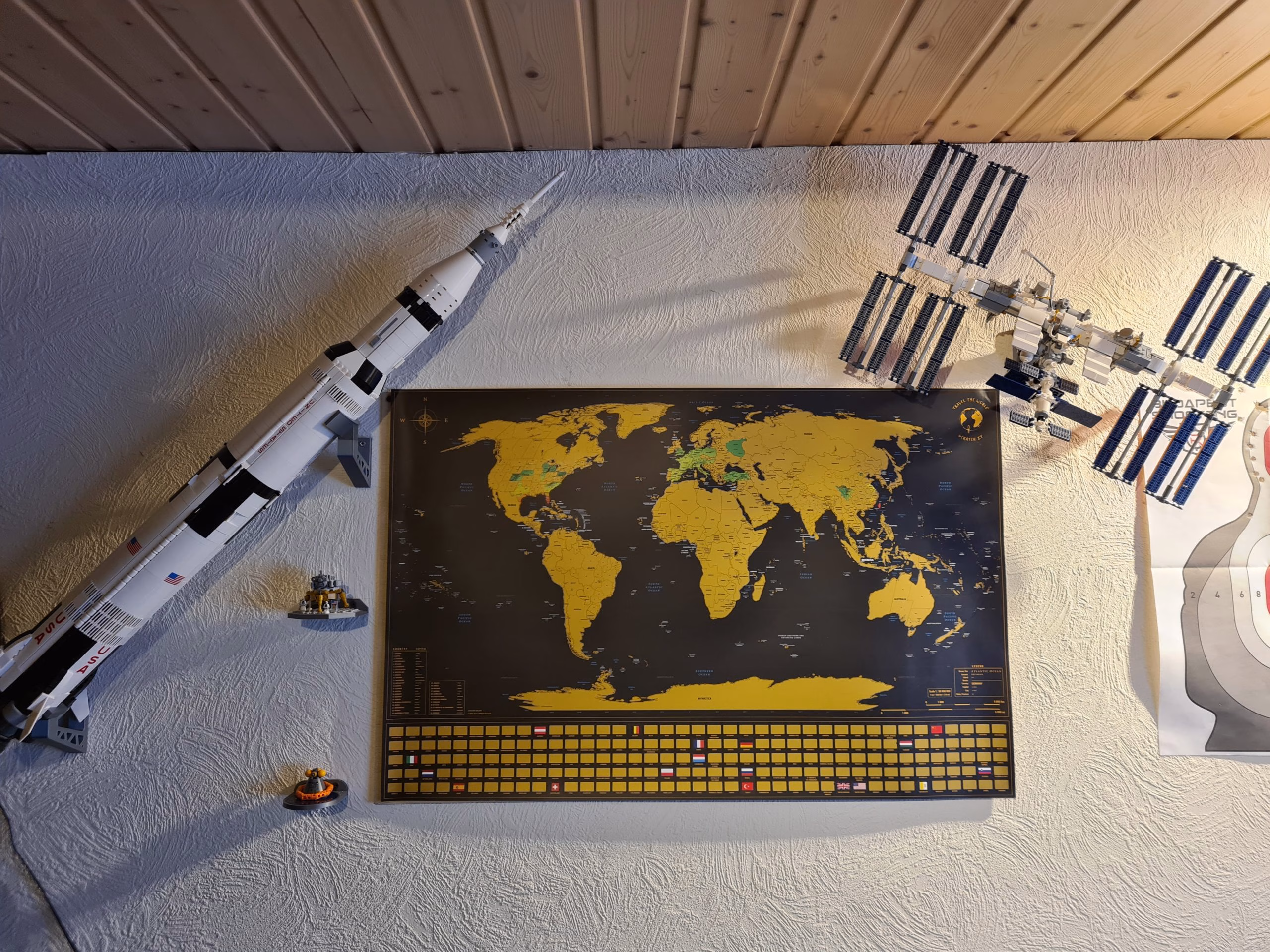 Wandhalter für: Lego ISS (Internationale Raumstation #21321 – Bild 3